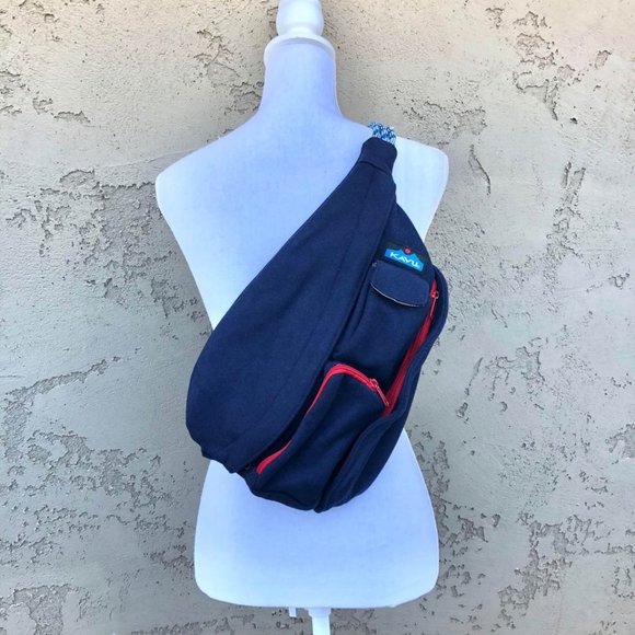 Kavu Mini Peacoat Sling Rope Crossbody Bag - Picture 9 of 10